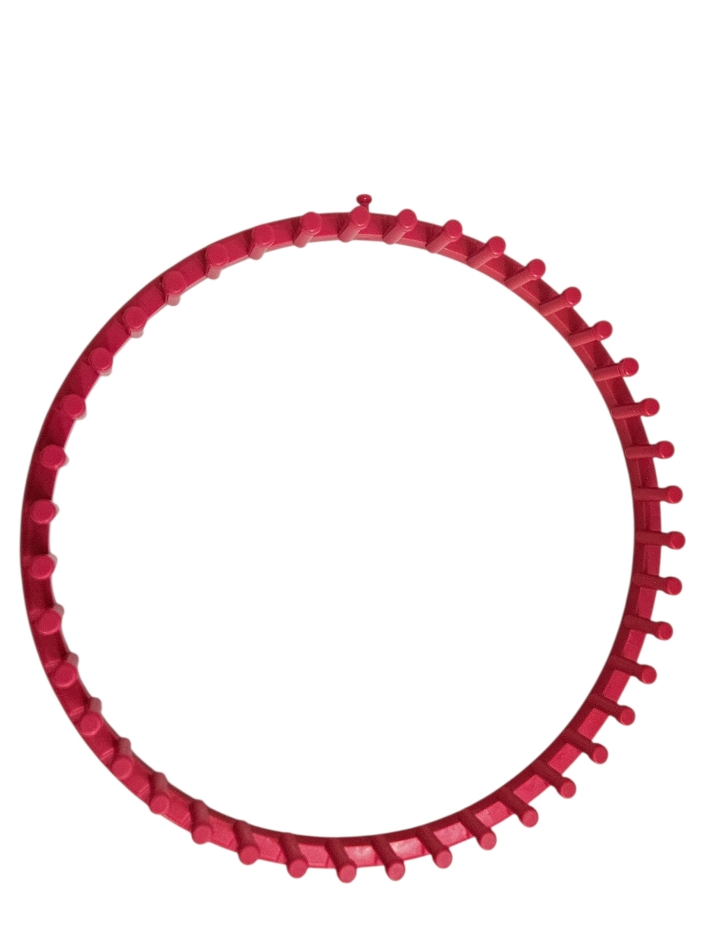 Extra Large Pink Round Knitting Loom Ring Durable 11 Inch